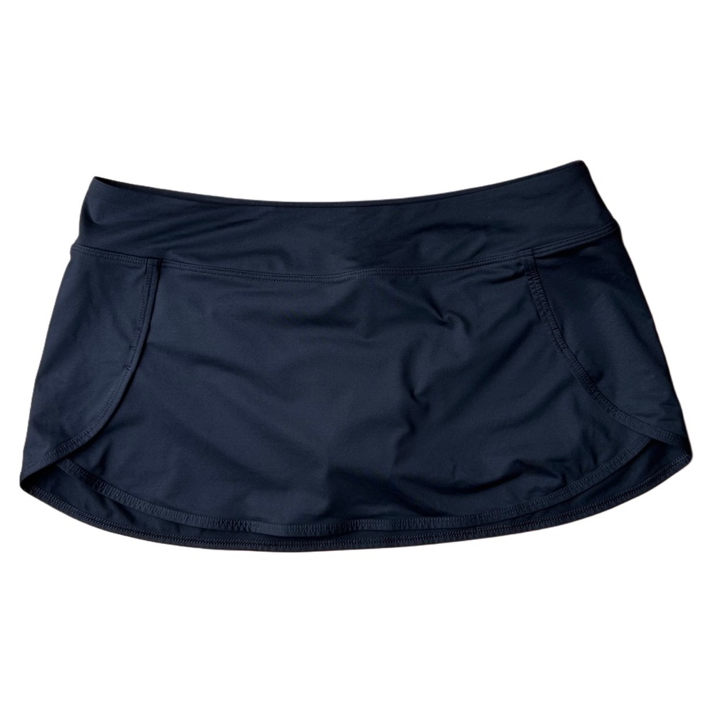Athleta Black Active Swim Skort